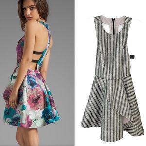 Keepsake Earth Angels Metallic Strappy Back Dress